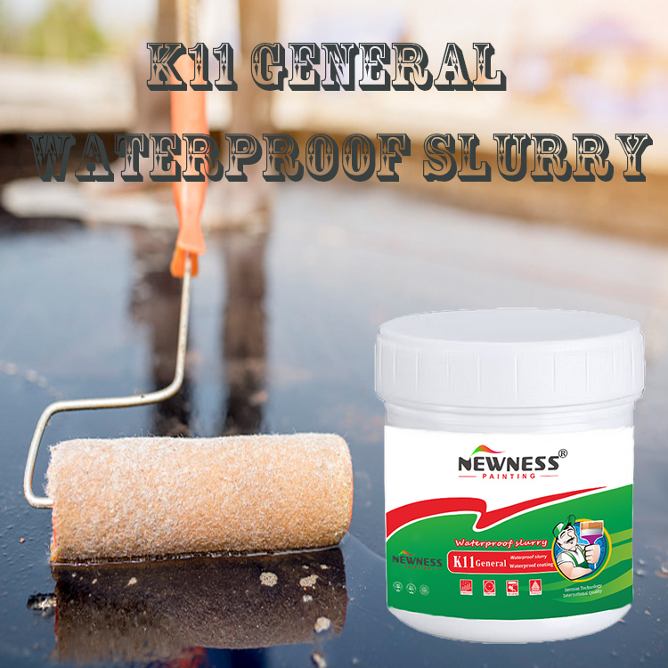 Swimming Pool Usage Polyurethane K11 Waterproof Coating with Cement-based Feature