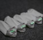 Novelty Letters Luminous Casual Cotton Unisex Ankle Socks Men / Women