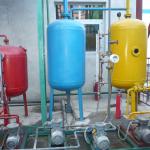 Continuously into the waste oil refined oil products vacuum distillation used