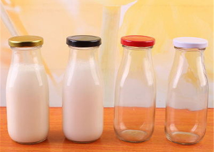 Clear Glass Beverage Bottles 200ml 250ml 500ml 1000ml OEM Service