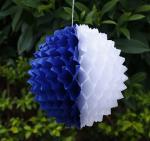 Holiday wedding decoration paper crafts custom multicolor honeycomb ball festive