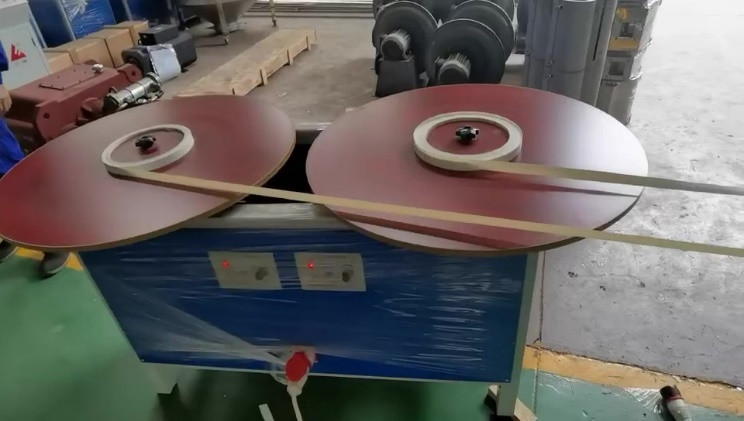 PVC Edge Banding Tapes Extrusion Production Making Machine Sheet Type PVC Edge Banding Tape Sheet Making Machine with Slitting MachineTapes Extrusion