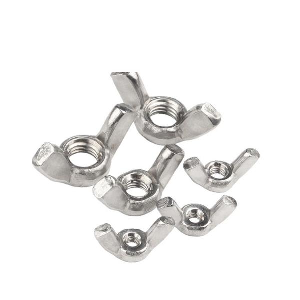 6mm DIN314 315 Standard Butterfly Nuts for Food Beverage in Metric Measurement