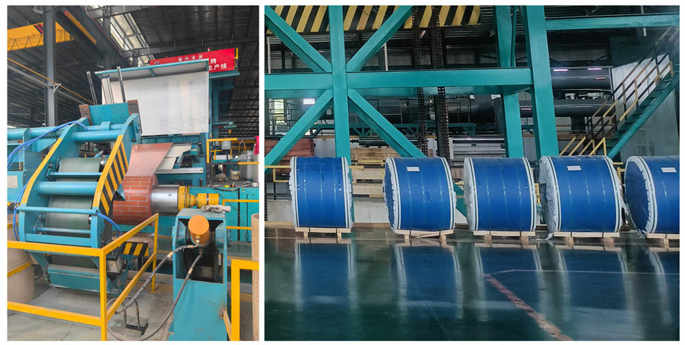 3003 Brick Red Aluminum Roofing Coil Aluminum Corrugated Sheet Material