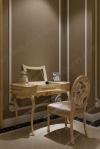 Princess Style French White Girls Dressing Table Chair kids dressing table 601-1