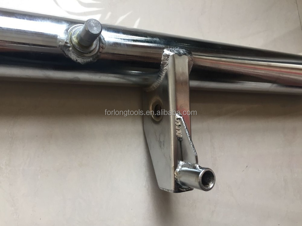 Universal Steel Front Axle 50in x 2 1/4 Plated Sprint Car for Performance and Durability by TRIPLE X RACE COMPONENTS