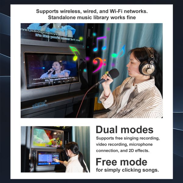 Video Music Digital Coin Operated Electronic KTV Private Room Mini Jukebox Karaoke Music Bar