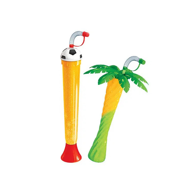 Extra Large PET Party Yard Cups For Slush Alcoholic Beverage And Soft Drinks