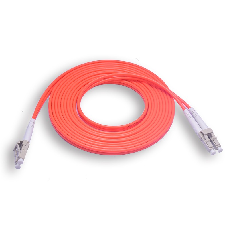 LC SC FC ST APC UPC Fiber Optic Patch Cord Single Mode Ceramic Ferrule Matetial