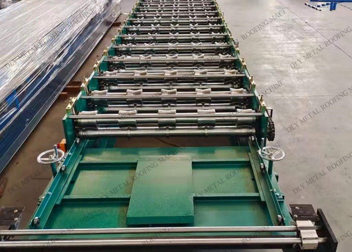 50HZ Trapezoidal Sheet Forming Machine 1250mm Panel Roll Forming Machine