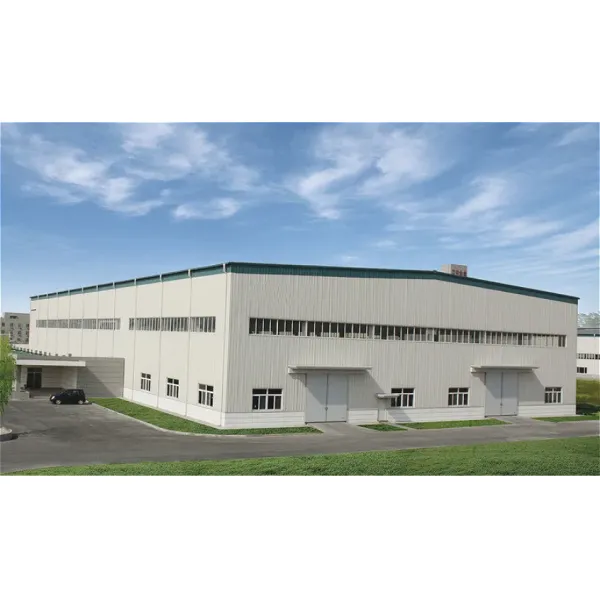 Prefabricated Galvanized Light Construction Factory Steel Structure Building