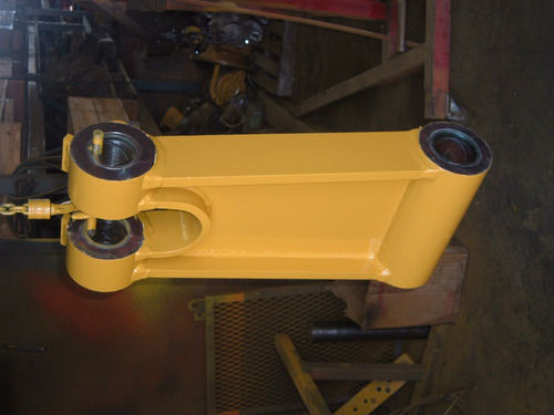 Customized H-Link for Excavator PC200-5 Bucket Link and Extension Arm in Bright Yellow