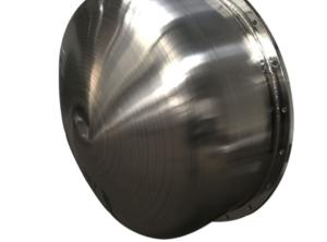 China Precision Flanged Dished Heads For Tanks Carbon Steel Custom wholesale