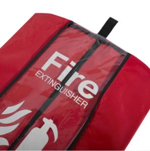 China Nylon Fire Extinguisher Protection Cover With Viewing Window wholesale