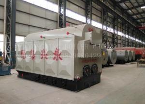 China Horizontal Biomass Fired Steam Boiler Wood Pellets Boiler With Automatic Feeding Pellet Stove wholesale