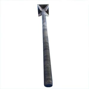 China Grade 12.9 9.8 M36 Foundation Bolts 304 316 Stainless Steel Anchor Bolt Welded Plate wholesale