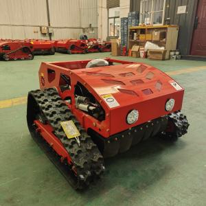 China Gasoline Engine Lawn Mower / Petrol Remote Control Robotic Lawnmower wholesale
