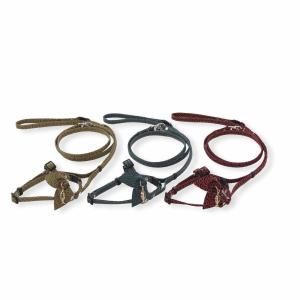 China Fish Charm Cat Harness Collar Leash Set Total Length 47.2 Inches Fashionable Design wholesale