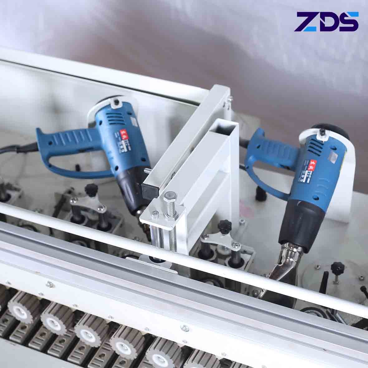 PVC ABS Acrylic Automatic Edge Banding Machine Hypotenuse Straight Dual Purpose