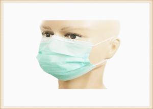 China FDA / CE OEM Face Mask , Disposable Earloop Face Mask High Filtration wholesale