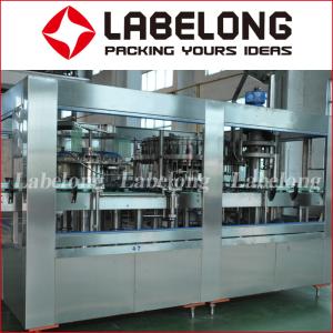 China 3 In 1 Rotary 8kw SUS304 500ml Wine Bottle Filling Machine wholesale
