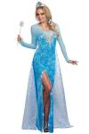 Hollywood Ice Queen Womens Halloween Costumes , Cute Adult Princess Costume