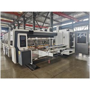 China 380V speed 4 Color Printer Slotter And Die Cutter Machine for Corrugated Packaging wholesale
