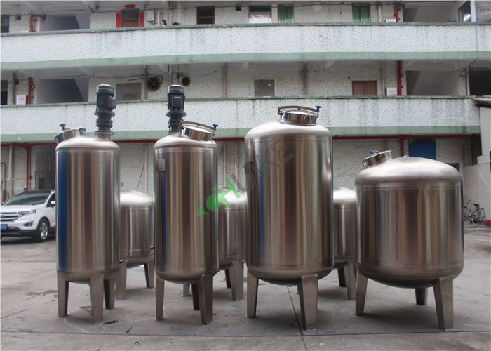Dairy Milk Oil RO Water Storage Tank Stainless Steel with Mixer Agitator