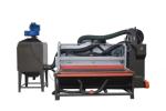Horizontal Structure Glass Sand Blasting Machine for Marble Steel Dark Glass