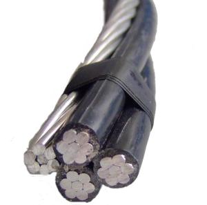 China XLPE Insulated Aerial Bundled Cable 1 0 Quadruplex Wire wholesale