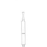 2ml clear medical glass ampoule made by neutral borosilicate tube OPC CBR SCR