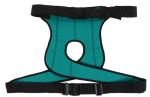 Green Breathable Mesh Wheelchair Seatbelts Wrapped Herringbone Cotton