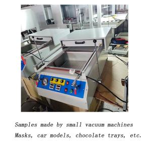 China Mini Tabletop Small Vacuum pVC thermoforming machine For Making Plastic Masks wholesale