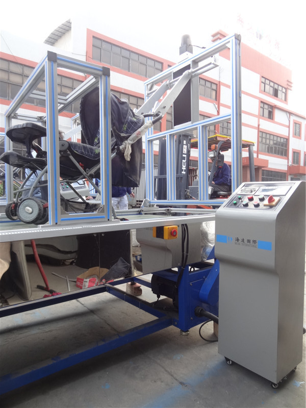 EN-1888 Standard Strollers Testing Machine , Stroller Simulate Uneven Road Tester