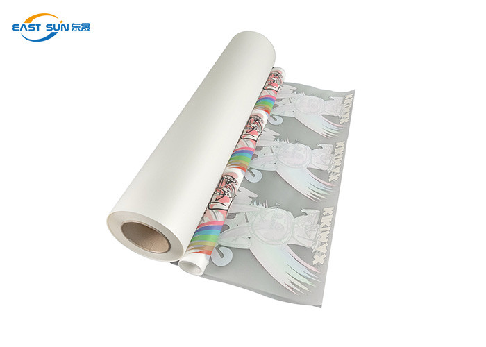 Colorful Easy Peel 30Cm Pet Film Roll For Heat Transfer Dtf
