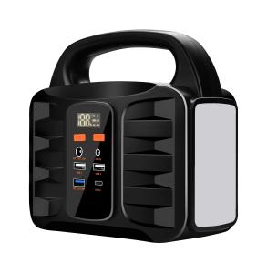 China Solar Powered Portable Power Station 220v Ac Outlet 150W 50000mAh Generator Supply wholesale