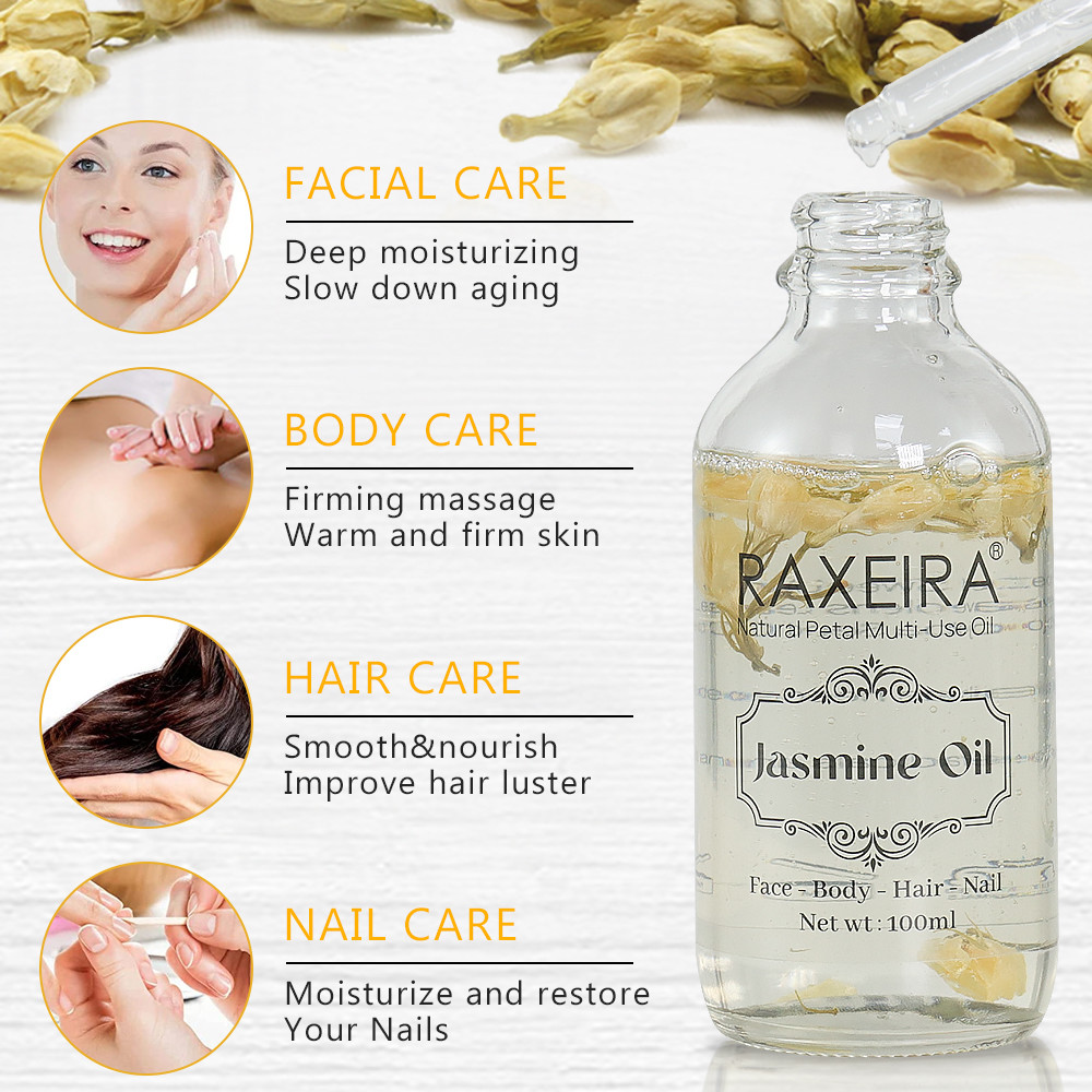 Private Label 100% Pure Natural Firming,Whitening and Moisturizing Jasmine flower Massage Essential Oils