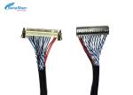 40pin LVDS Cable Assembly For Communication Wire Hanrness Bare Copper Conductor