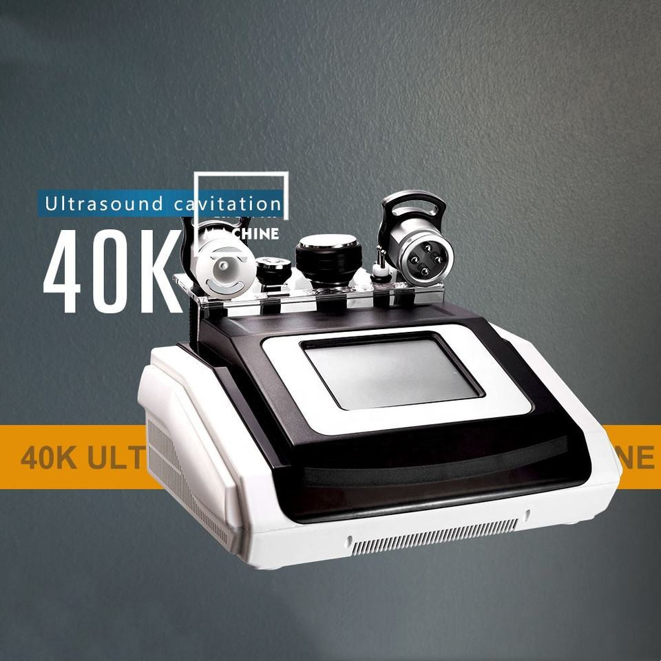 Fat Loss 5 In 1 Ultrasonic Cavitation Machine RF Vacuum 40K Body Slim Device