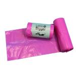 Portable Leakproof Poop Scoop Bags , Heavy Duty Biodegradable Doggy Bags