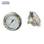 China custom OEM stainless steel hydraulic oil safe gauge pressure gauge,oil