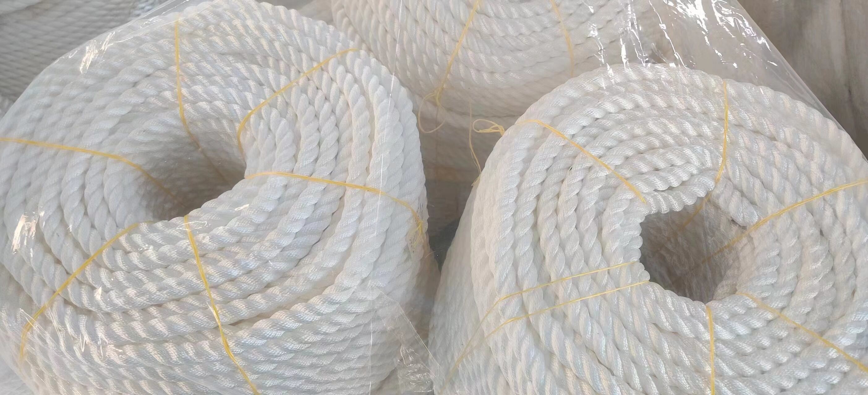 12mmx220m 3 Strand Nylon Rope Polyamide Rope For Yacht Boat