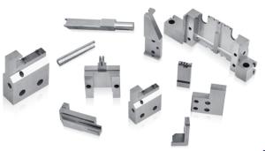China Metal Wire Cutting Parts Precision Mechanical Spare Parts With Polishing DLC Coating wholesale