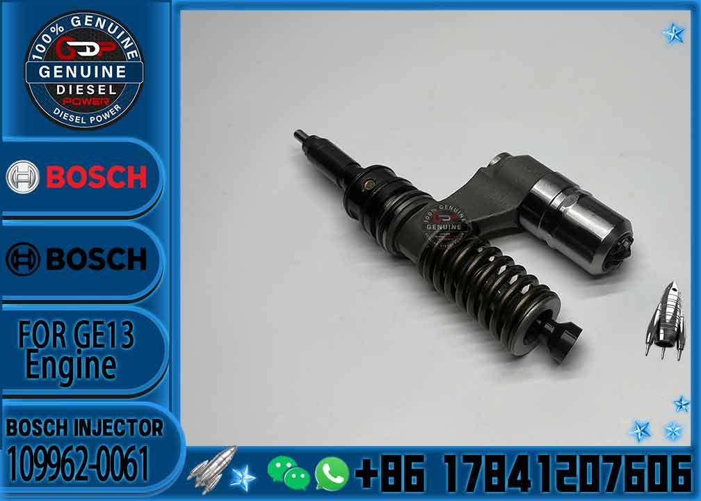 High Quality Diesel Engine Parts 109962-0061 1099620061 109962 0061 Common Rail Diesel Injector 109962-0061