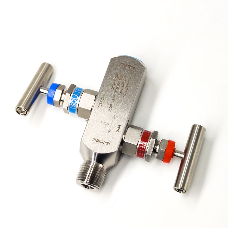 304 Stainless Steel Integrated Two Valve Group Coplanar Flange Mounted Pressure Transmitter