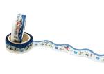 Die Cut Glitter Foil Premium Washi Masking Tape