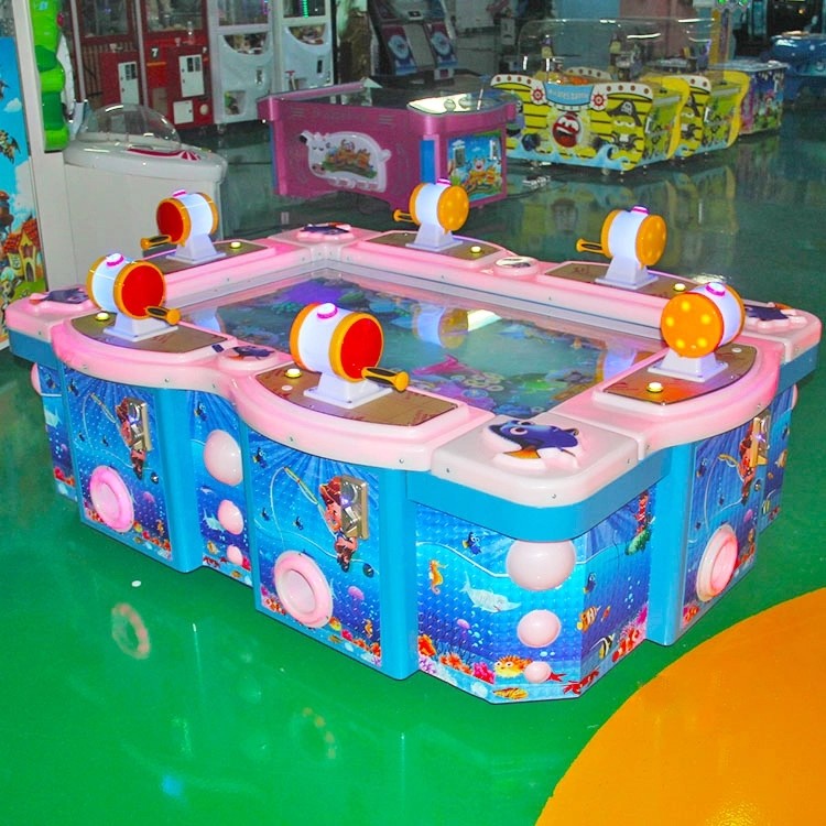 6 Players Indoor Playground Video Arcade Fishing Game Machine