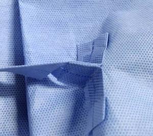 China Reinforced Disposable Surgical Gown Blood Repellent High Barrier Performance wholesale