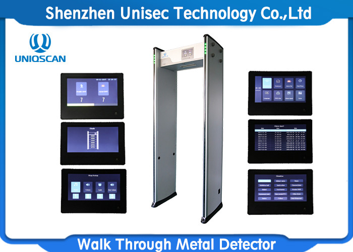 High Sensitivity Security Baggage Scanner With 7 Inch Color LCD Screen