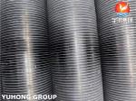 Nickel Alloy Extruded Fin Tube , ASTM B163 NO8825 Incoloy 825 Heat Exchanger